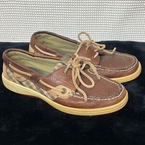 Sperry Top Sider Leather Boat Shoes